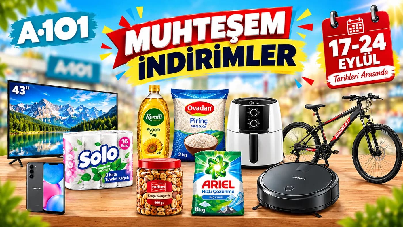 A101 17-24 Eylül 2026 Aldın Aldın Kataloğu