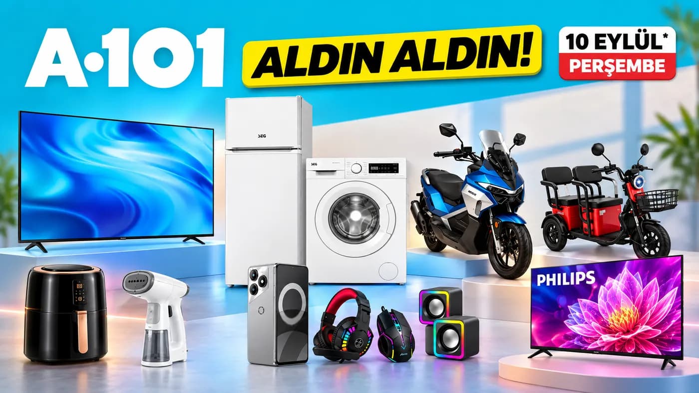 A101 Aktüel 10 Eylül 2026 Aldın Aldın Kataloğu