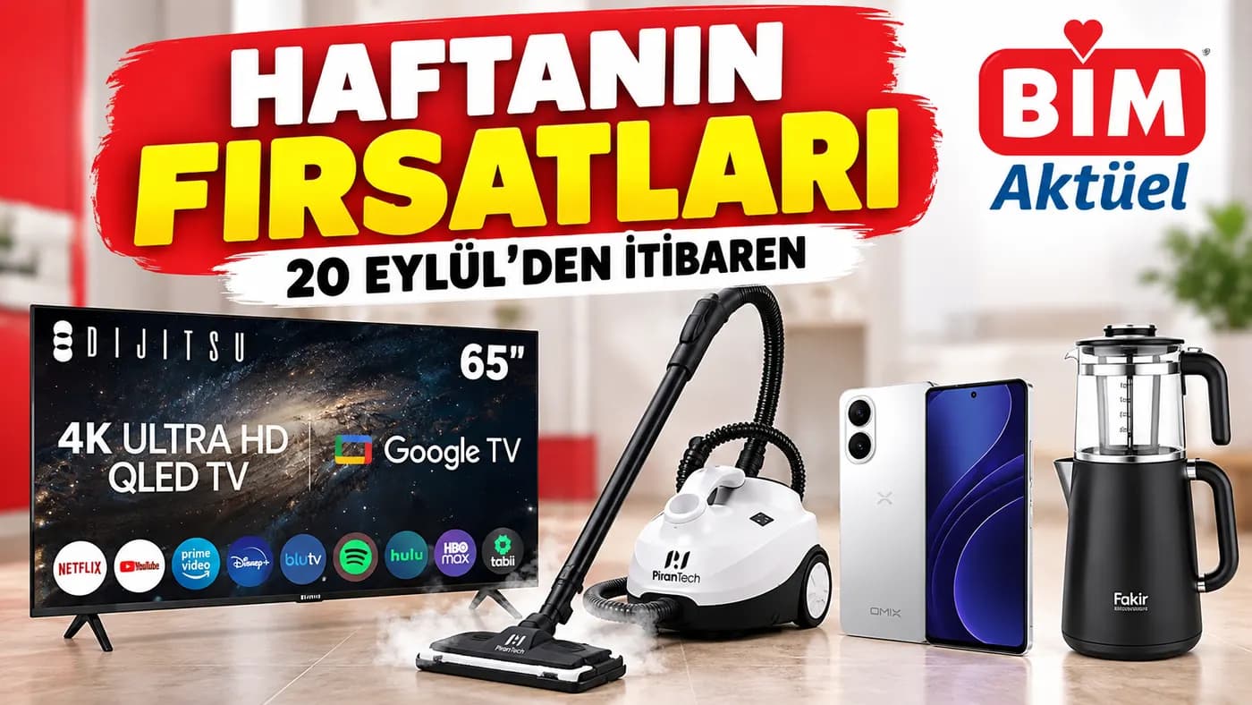 BİM 20-27 Eylül 2026 Aktüel Kataloğu