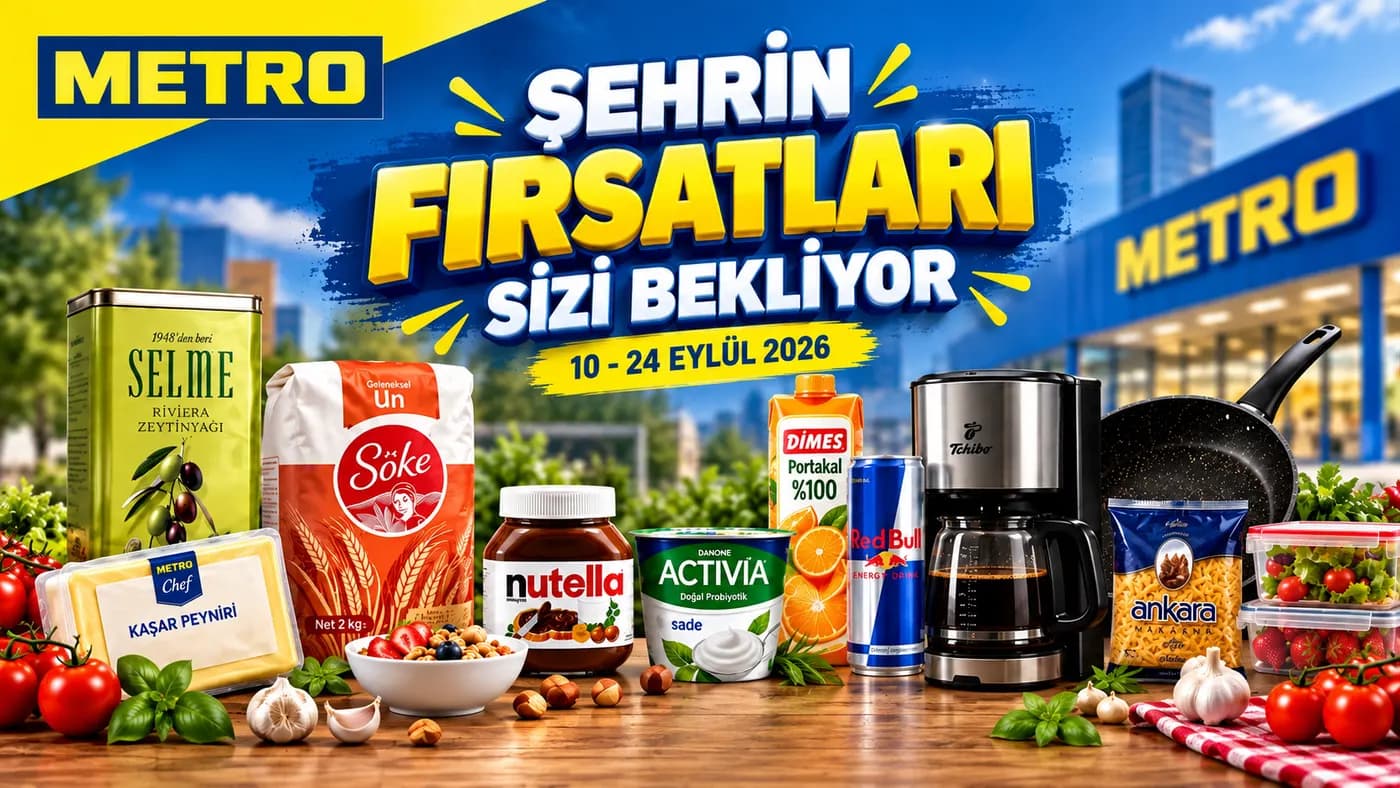 Metro 10-24 Eylül 2026 Kataloğu