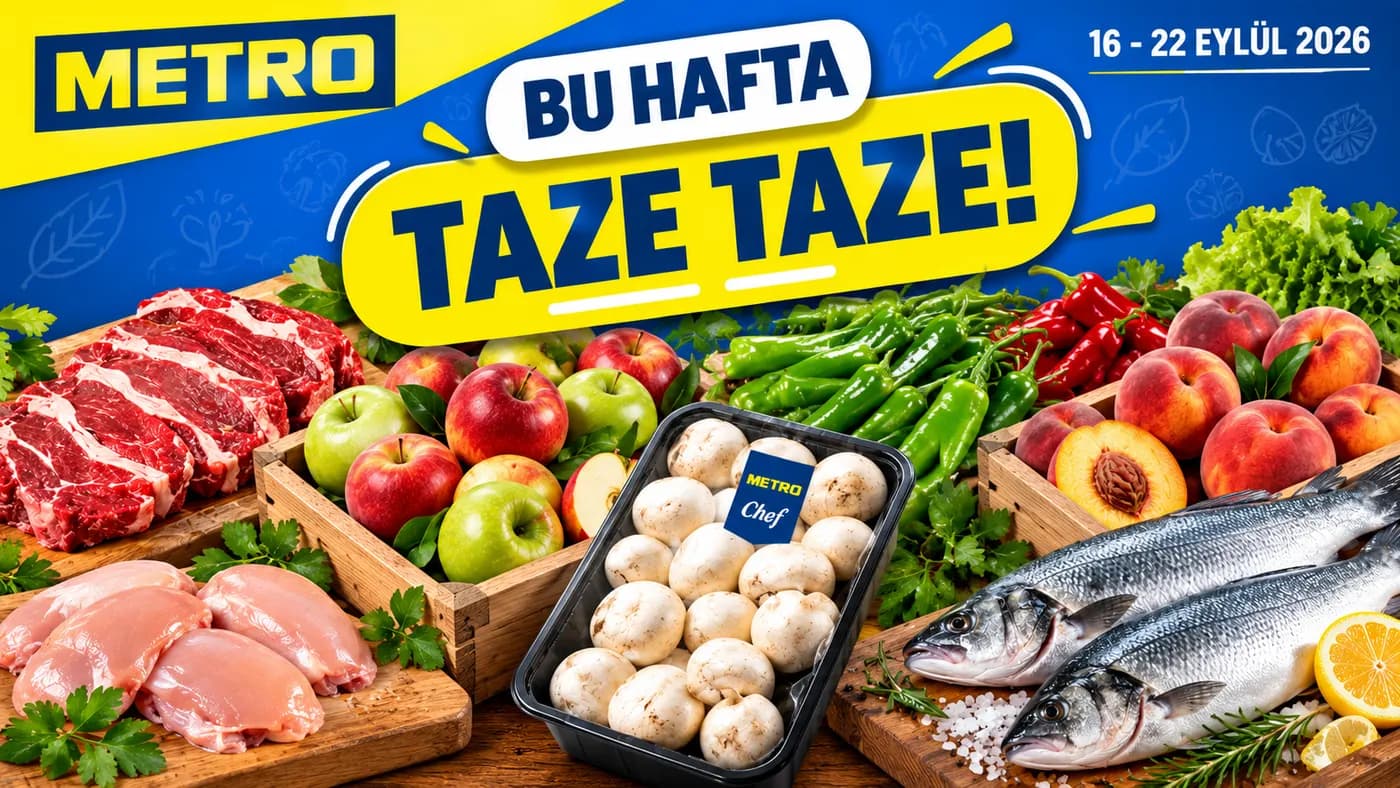 Metro 16-22 Eylül 2026 Kataloğu
