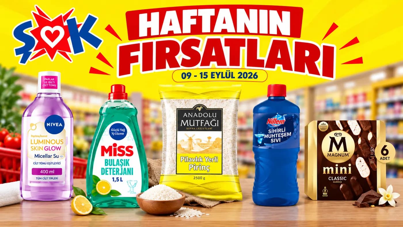 ŞOK Aktüel 9 Eylül 2026 Kataloğu