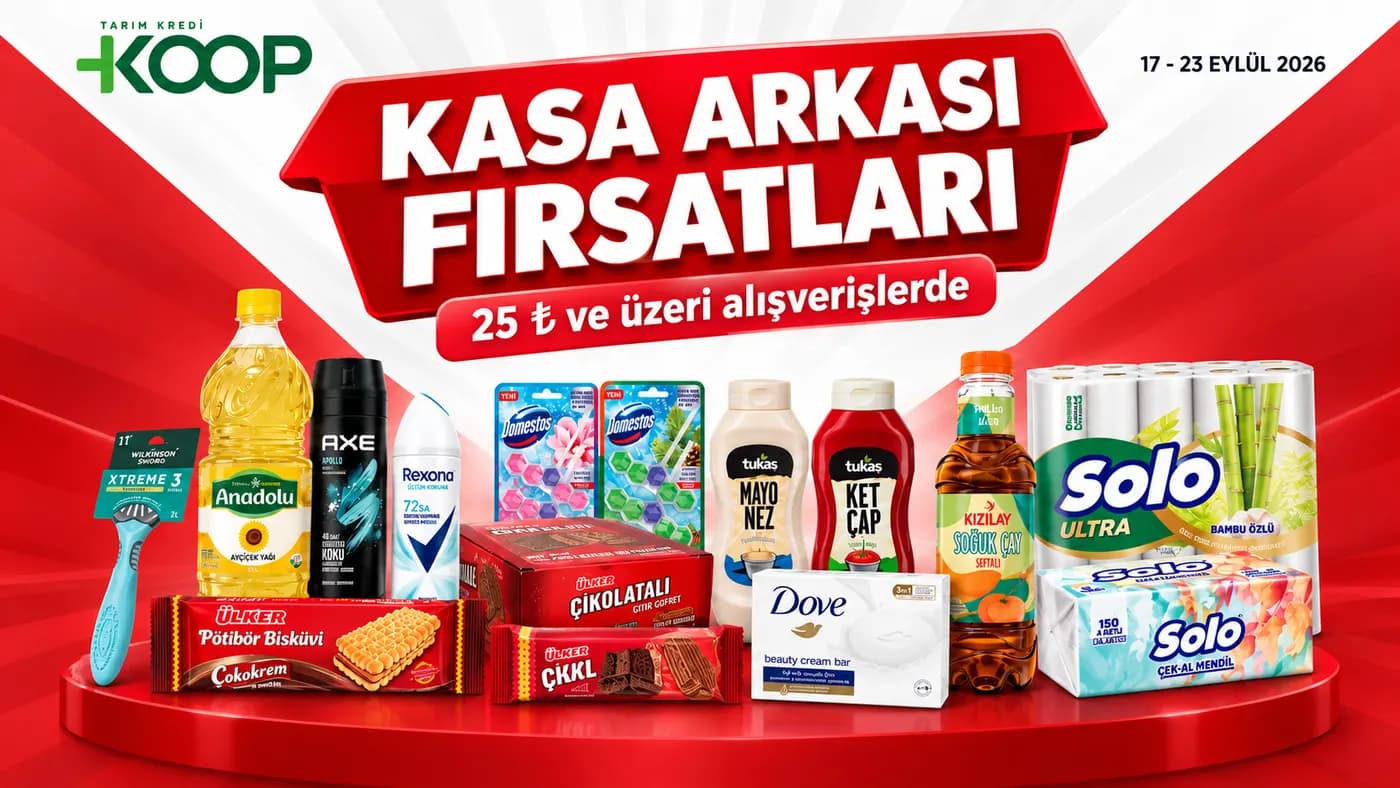 TARIM KREDİ Tarım Kredi KOOP 17-23 Eylül 2026 Kataloğu kapak görseli