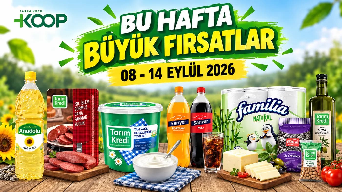 Tarım Kredi Kooperatifi 8-14 Eylül 2026 Kataloğu